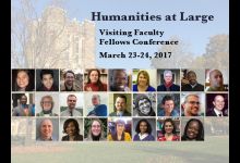 Humanities at Large: Visiting Faculty Fellows Conference